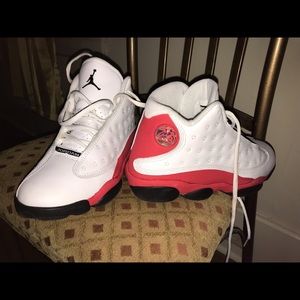 Air Jordan 13 White True Red